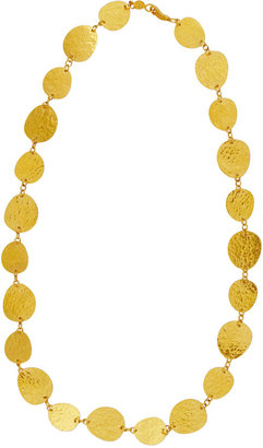 Gurhan Contour 24k Gold All-Around 1-Strand Necklace, 17"