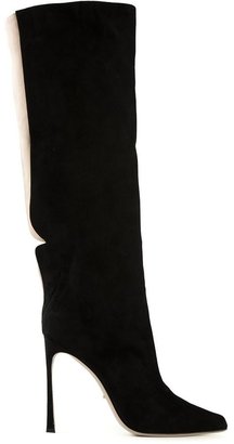 Sergio Rossi knee high boots