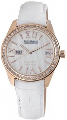 Haurex Italy Women's FH356DSH Magister L Silver Dial Watch
