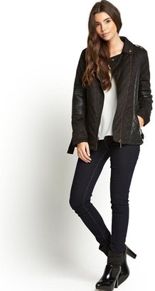 Lipsy Quilted and Belted Jacket