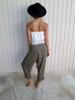 Tysa Wrap Pant In Olive