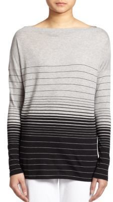 Vince Oversized Striped Jersey Tee