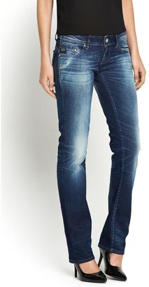 G Star Midge Straight Leg Jeans - Medium Aged