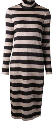 Tibi cozy stripes dress