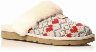 UGG Cozy Knit Heart Slippers