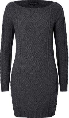 Ralph Lauren Black Label Cashmere Cable Knit Sweater Dress Gr. S
