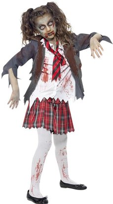 Halloween Girls Zombie Schoolgirl - Child Costume