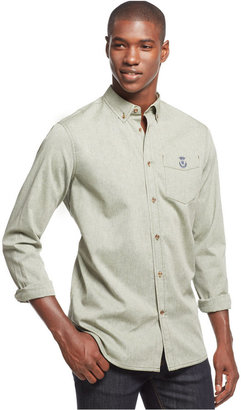 Rocawear Solid Long-Sleeve Utility Shirt