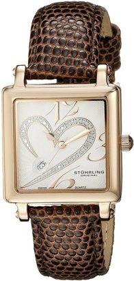 Stuhrling Original Women's Classique 'Courtly' Diamond Swiss Watch 253.1145K2
