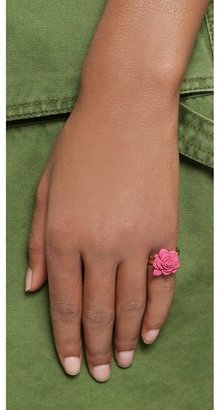Marc by Marc Jacobs Rubberized Jerrie Rose Ring