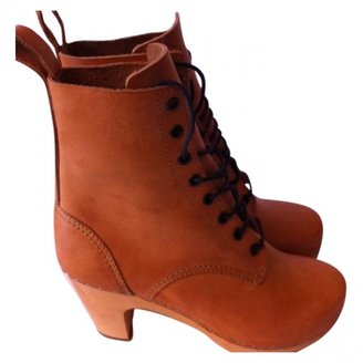Swedish Hasbeens Leather Boots