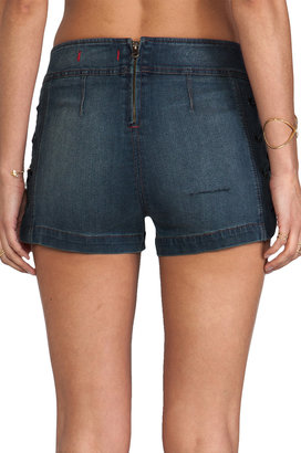 Free People High Rise Lace Up Shorts