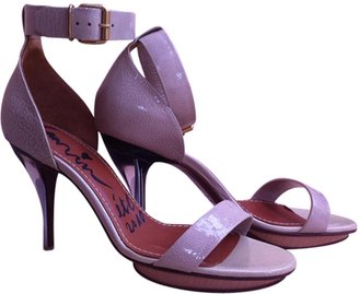 Lanvin Beige Patent leather Heels