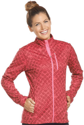 Jockey Womens Web Print Jacket Activewear Jackets polyester