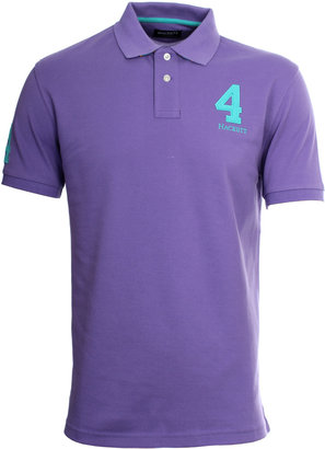 Hackett Purple New Classic Pique Polo Shirt