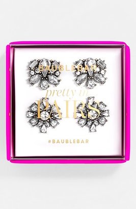 BaubleBar 'Foliage' Stud Duo Earring Set