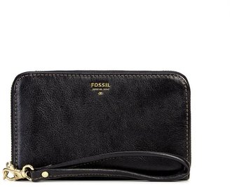 Fossil Sydney Leather Zip Phone Wallet