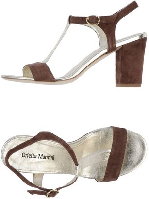 ORIETTA MANCINI High-heeled sandals