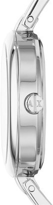 Armani Exchange Crystal Dial Bracelet Watch, 35mm