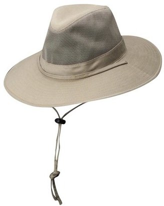 Dorfman Pacific 'SolarWeave' Mesh Safari Hat