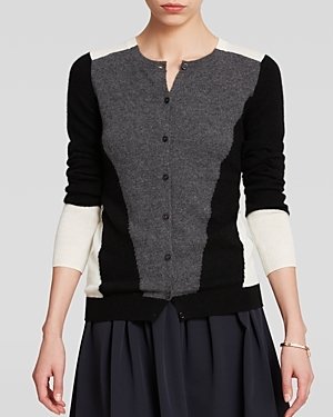 Bloomingdale's C By C by Color Block Cashmere Cardigan