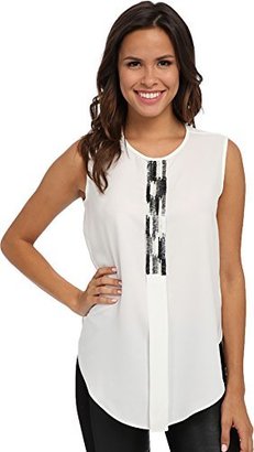Vince Camuto Women's Sleeveless Embellished Top