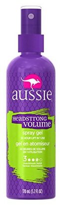 Aussie Aussome Volume Spray Hair Gel 5.7 Fl Oz - Spray Gel