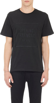 Opening Ceremony Box Logo Embroidered T-shirt