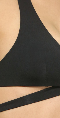 Lisa Lozano Cutout Bikini Top