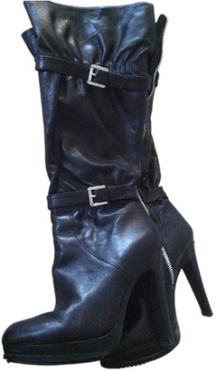 Michael Kors Black Leather Boots