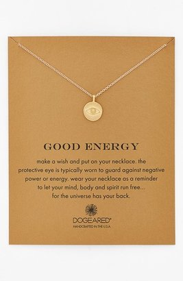 Dogeared 'Reminder - Good Energy' Boxed Pendant Necklace