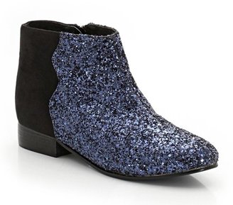 La Redoute MADEMOISELLE R Sequined Suedette Cuff Boots