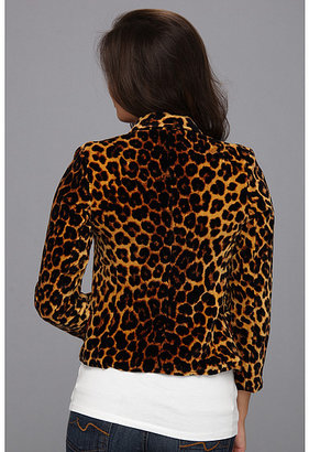 Lucky Brand Kaela Leopard Blazer