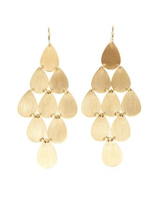 Irene Neuwirth Yellow-gold chandelier earrings