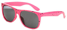Wet Seal WetSeal Splatter Paint Sunglasses Pink