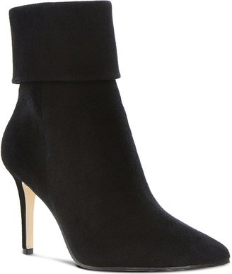 Dune Naturally folded suede ankle boots