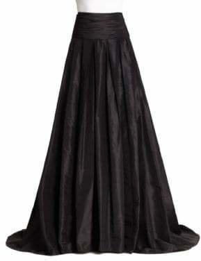 Carolina Herrera Night Collection Silk Cummerbund Ball Gown Skirt