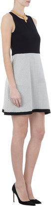 Lisa Perry Basketweave Skirt Dress