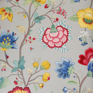 Pip Studio Floral Fantasy Wallpaper - 341039 Light Grey