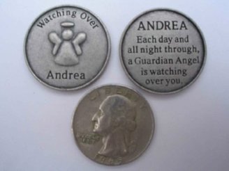 Germ Guardian Mark Personalized Guardian Angel Coin