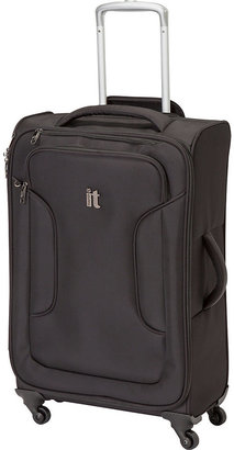 IT Megalite Large 4 Wheel Suitcase - Black.
