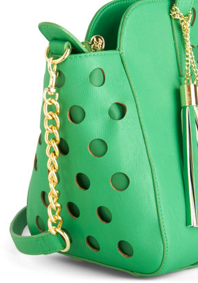 Betsey Johnson Green with Love Bag