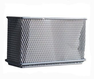 Design Ideas 351339 Mesh Magnet Storage Container, Extra Large, Silver