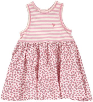 Pink Chicken Maya Dress (Baby)-Pink/White-3-6 Months