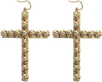 BERNARD DELETTREZ Cross-pendants earrigns