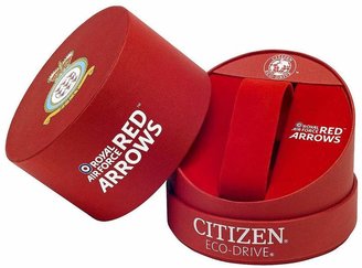 Citizen Eco-Drive Red Arrows Chonograph World Time Strap Mens Watch