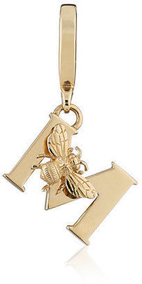 Theo Fennell Letter M Bee Motif Charm