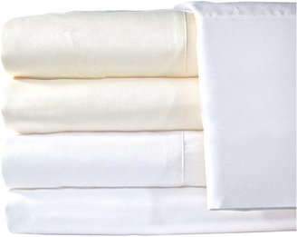 American Heritage 1200tc Set of 2 Egyptian Cotton Sateen Solid Pillowcases