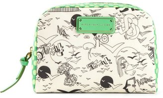 Marc by Marc Jacobs printed make up bag