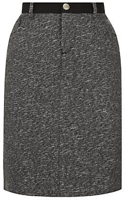 Armani Jeans Tweed Pencil Skirt